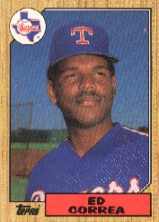 1987 Topps Baseball Cards      334     Ed Correa